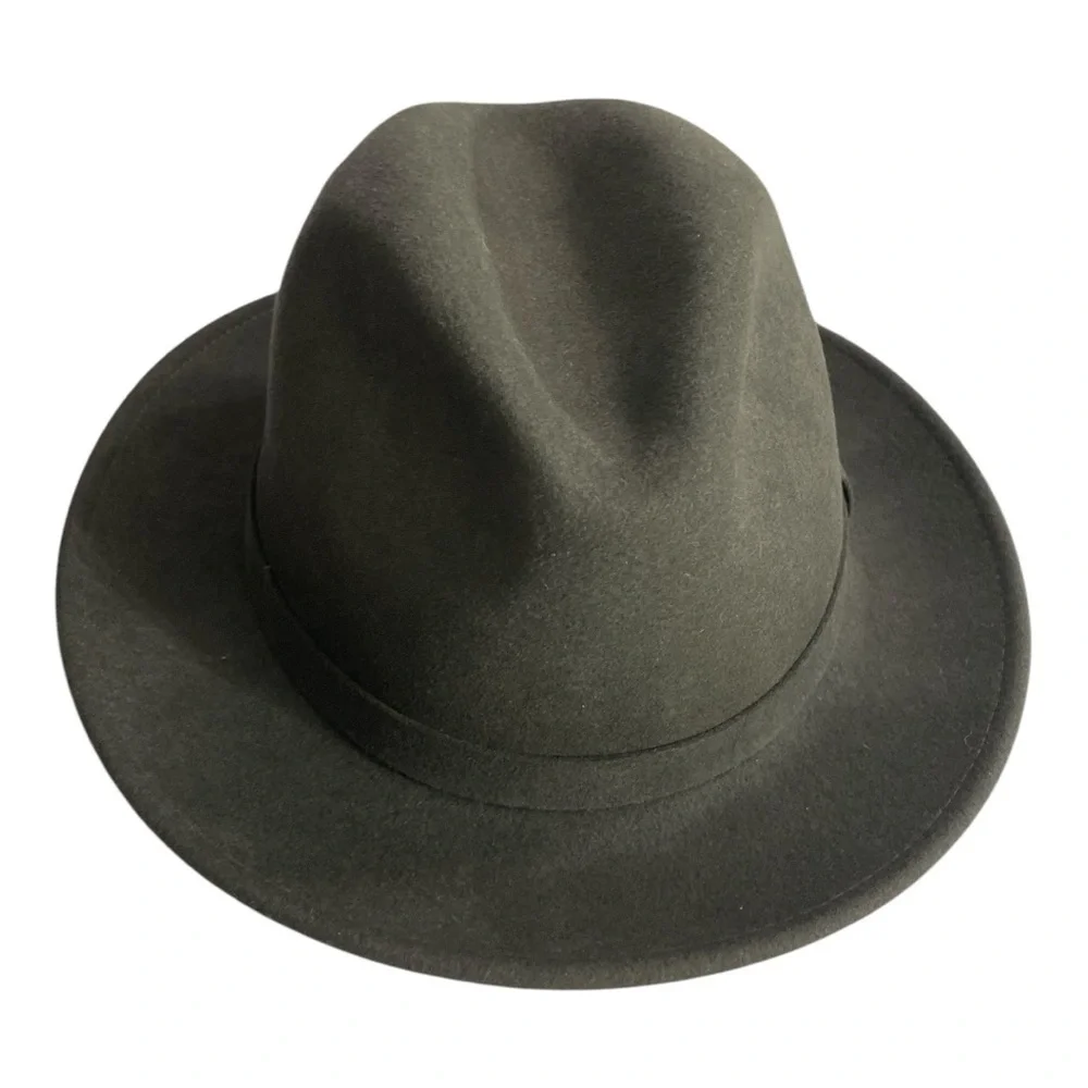 Litefelt Charlie Stingy Brim Fedora Sark Gray size XL 100% Wool